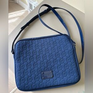 Michael Kors Neoprene Embossed Crossbody